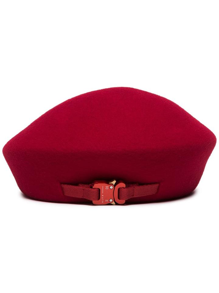 Alyx Bardot Wool Beret - Red
