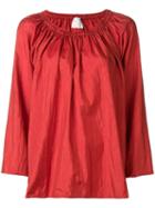 Forte Forte Gathered Balloon Sleeve Blouse - Yellow