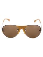 Dries Van Noten By Linda Farrow Gallery Aviator Sunglasses