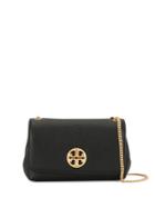 Tory Burch Chelsea Logo Plaque Clutch - Black