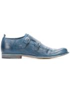 Officine Creative Mono 6 Monk Strap Shoes - Blue