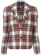 R13 Checked Jacket - Red