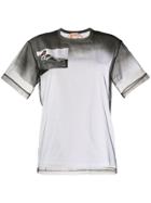 Nº21 Mesh Panel T-shirt - White