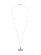 Vivienne Westwood Orb Pendant Long Necklace, Adult Unisex, Metallic