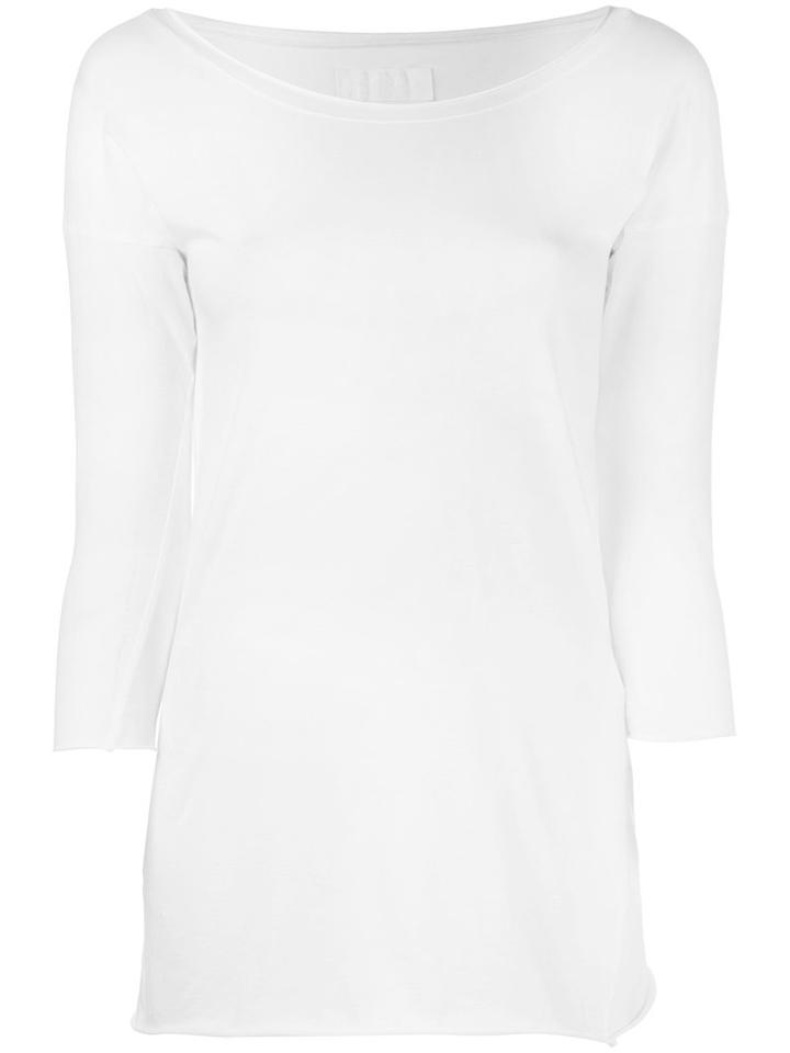 Labo Art - Jersey Top - Women - Cotton/spandex/elastane - 1, White, Cotton/spandex/elastane