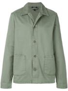 A.p.c. Classic Fitted Jacket - Green