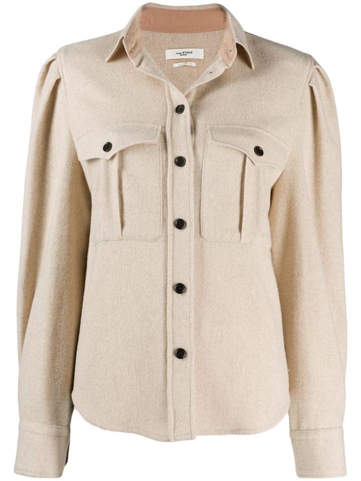 Isabel Marant Étoile Florri Relaxed-fit Shirt - Neutrals