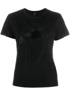 Y's Graphic Print T-shirt - Black