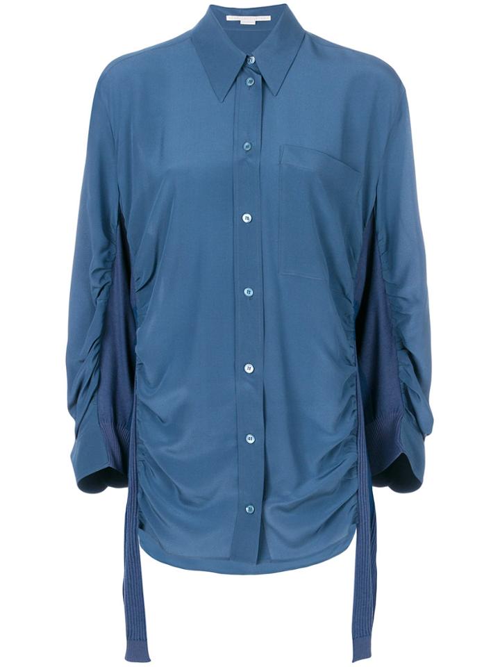 Stella Mccartney Ruched Shirt - Blue