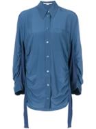 Stella Mccartney Ruched Shirt - Blue