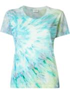 Saint Laurent Tie Dye Print T-shirt