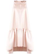 No21 Satin Trapeze Dress - Pink