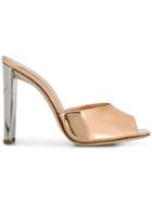 Giuseppe Zanotti Design Haileen Mirrored Mules - Metallic