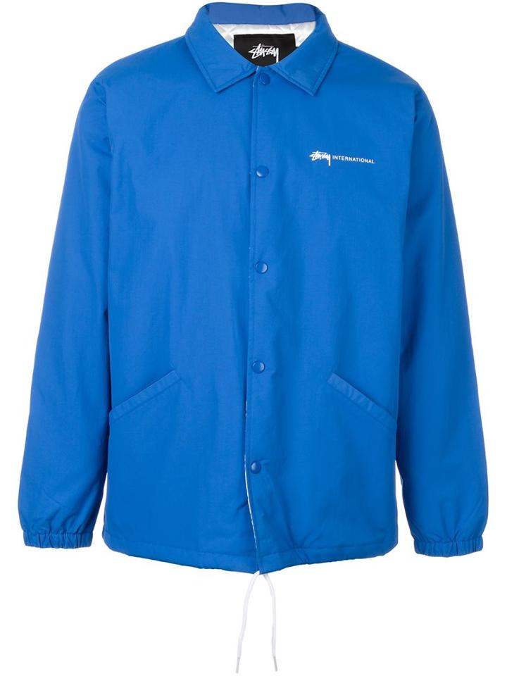 Stussy Back Print Coach Jacket