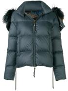 Mr & Mrs Italy Tassel Detailed Puffer Jacket - Green