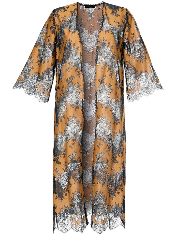 Loveless Lace Kimono - Blue