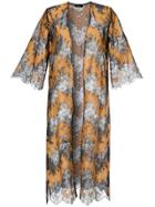 Loveless Lace Kimono - Blue