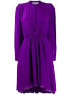 Isabel Marant Étoile Yandra Button Up Dress - Purple