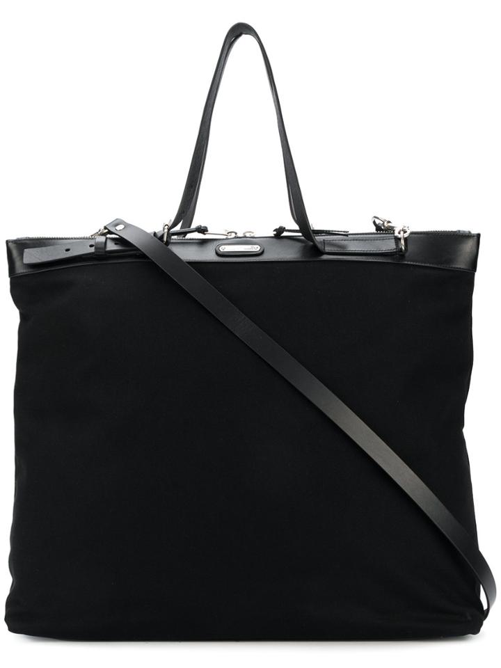 Saint Laurent Id Shopping Bag - Black