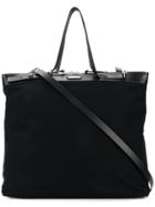 Saint Laurent Id Shopping Bag - Black