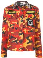 Miu Miu Camouflage Military Jacket - Brown