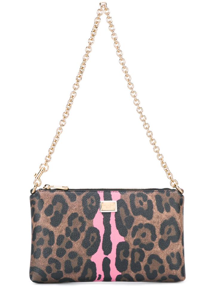 Dolce & Gabbana Mini Shoulder Bag - Brown