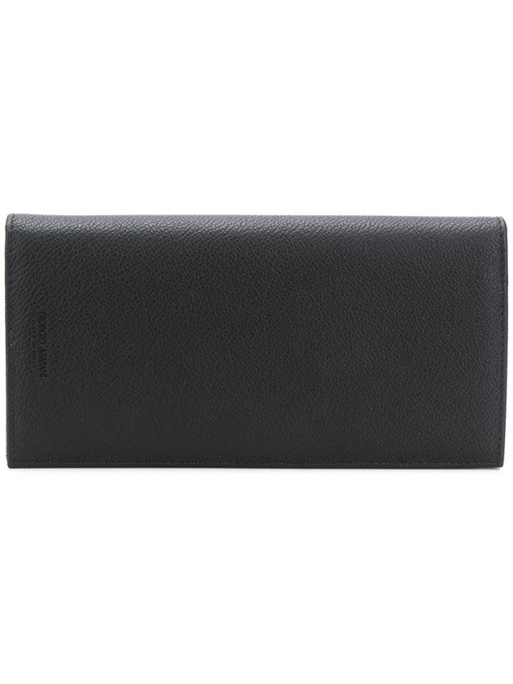 Giorgio Armani Tall Wallet - Black