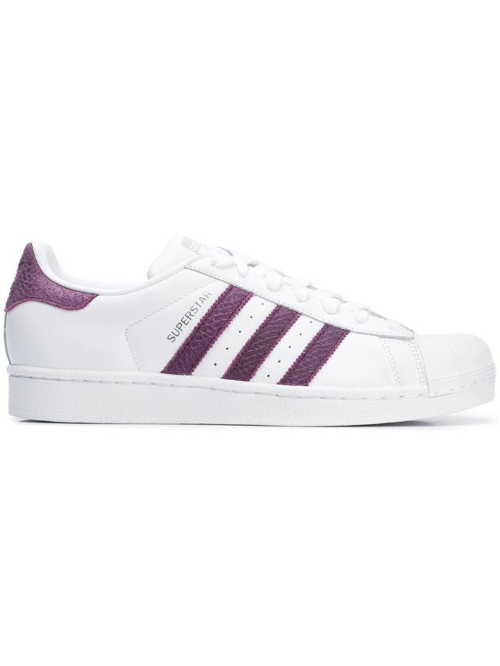 Adidas Adidas B41510 Ftwwht Rednit Silvmt Furs & Skins->leather -