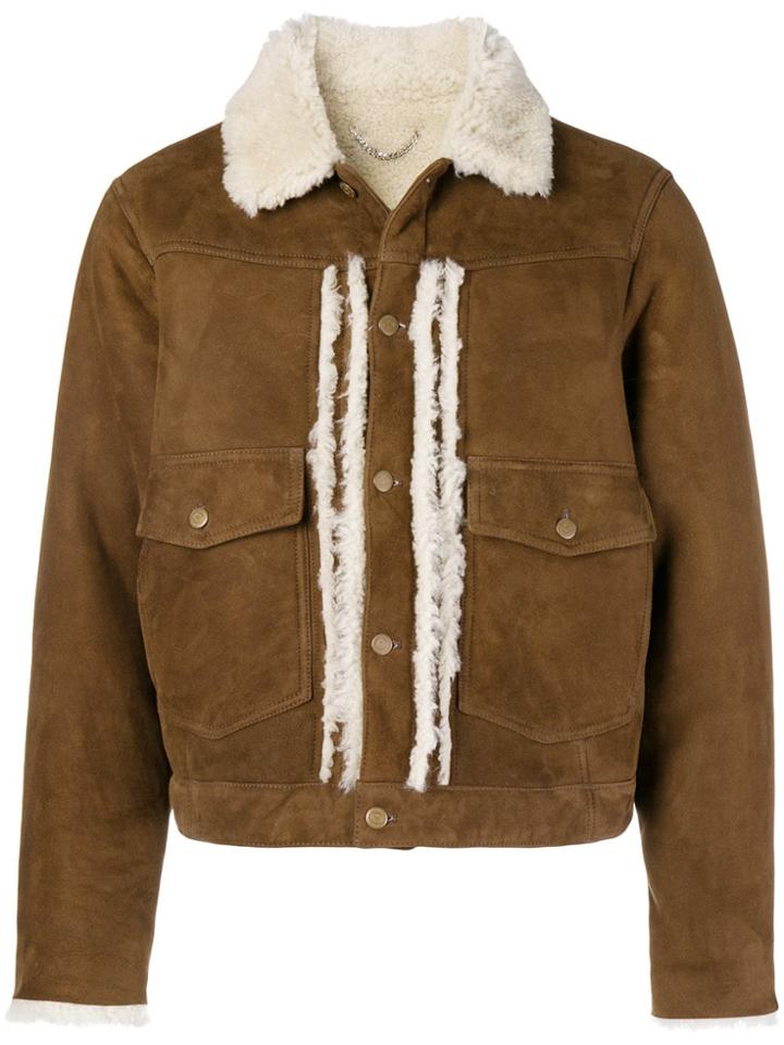 Golden Goose Deluxe Brand Buttoned Jacket - Brown
