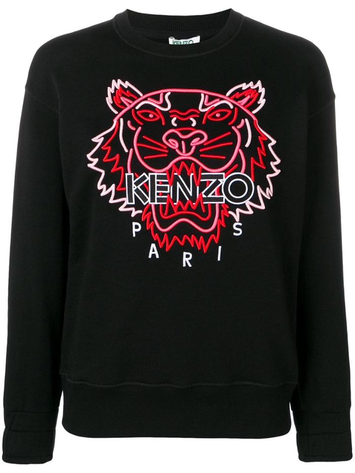 Kenzo Tiger Logo Sweatshirt - Black