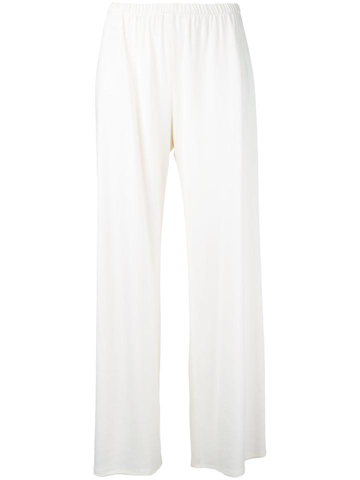 The Row Relaxed Track Pants, Women's, Size: Small, White, Spandex/elastane/viscose