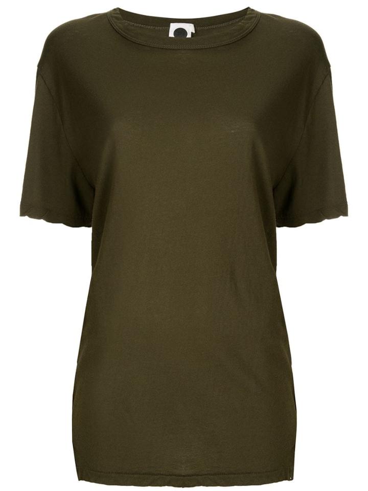 Bassike Classic Wide Heritage T-shirt - Green