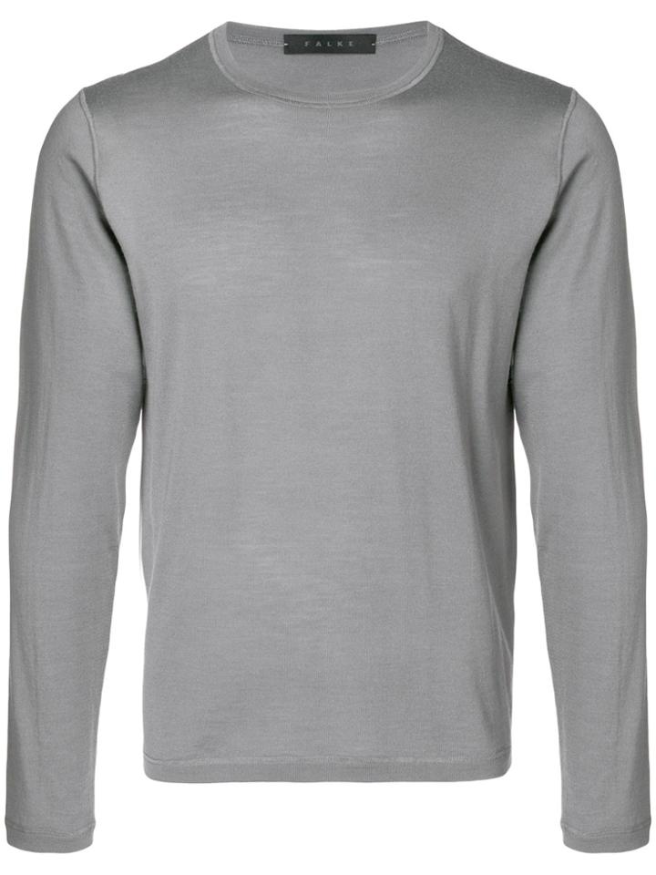 Falke Classic Fitted Sweater - Grey