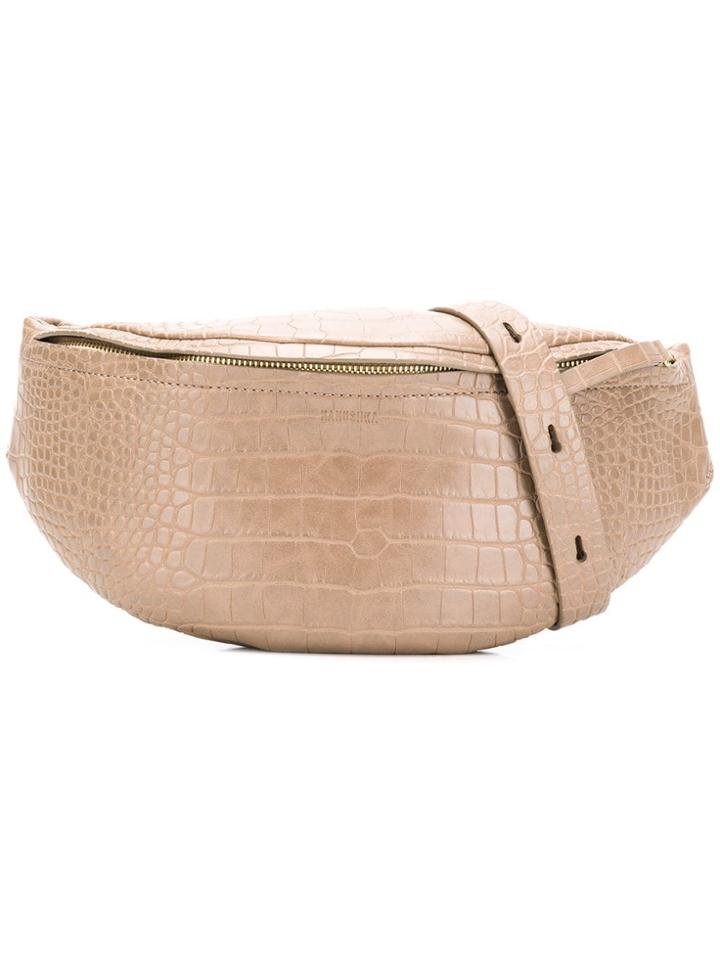 Nanushka Large Belt Bag - Brown