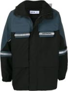 Affix Contrast Logo Jacket - Black