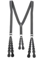 Yohji Yamamoto Skull Detail Braces - Grey