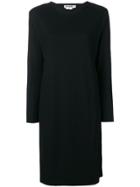 Jil Sander Vintage Mid-length Shift Dress - Black