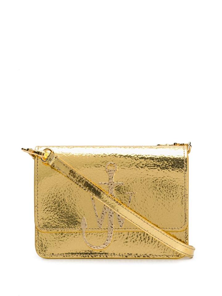 Jw Anderson Anchor Logo Bag - Gold