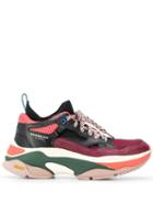Brandblack Saga Contrasting Panel Sneakers