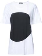 Bassike Dot T-shirt, Women's, Size: 8, White, Organic Cotton