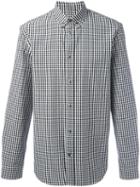 Maison Margiela Gingham Check Shirt, Men's, Size: 39, Black, Cotton