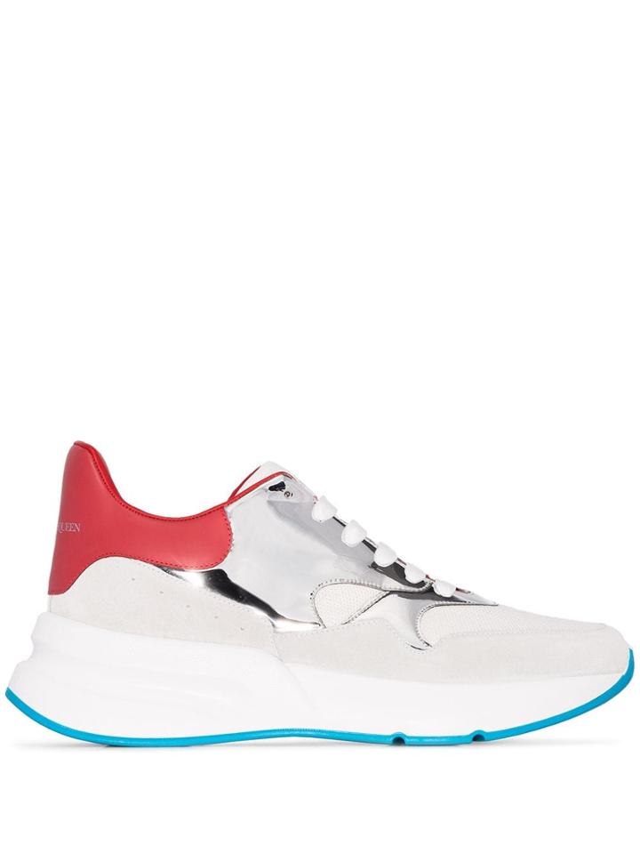 Alexander Mcqueen Runner Chunky Sneakers - Grey