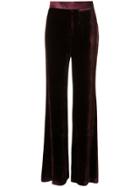 Valentino Tie Waist Wide Leg Trousers - Green