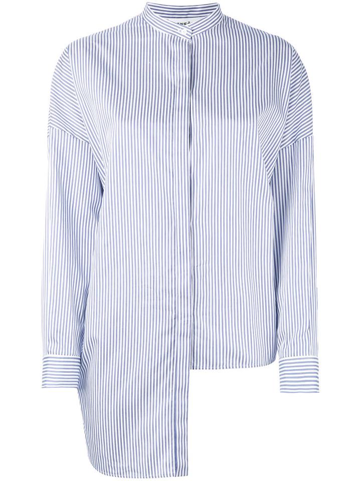 Enföld - Pinstripe Shirt - Women - Cotton - 38, Women's, White, Cotton