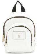 Marc Jacobs Mini Double Backpack - White