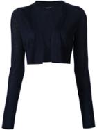 Derek Lam Long Sleeve Cardigan - Blue