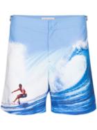 Orlebar Brown Catching The Wave Swim Shorts - Blue