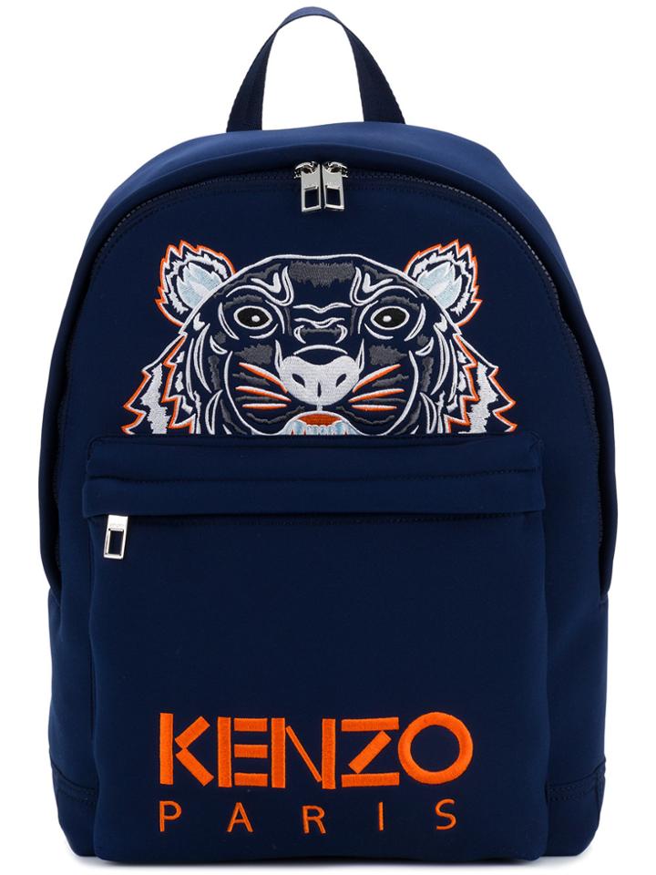 Kenzo Large Tiger Backpack - Blue