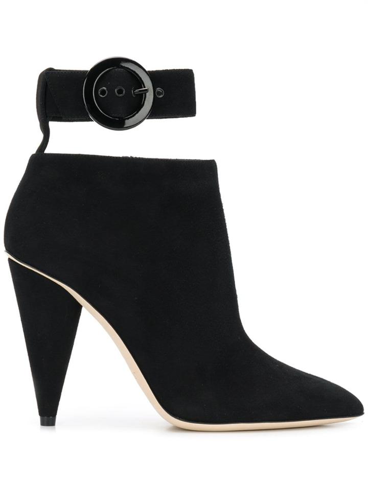 Jimmy Choo Maribel 100 Booties - Black