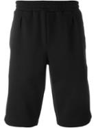 Paolo Pecora Track Shorts, Men's, Size: Xl, Black, Cotton/polyester